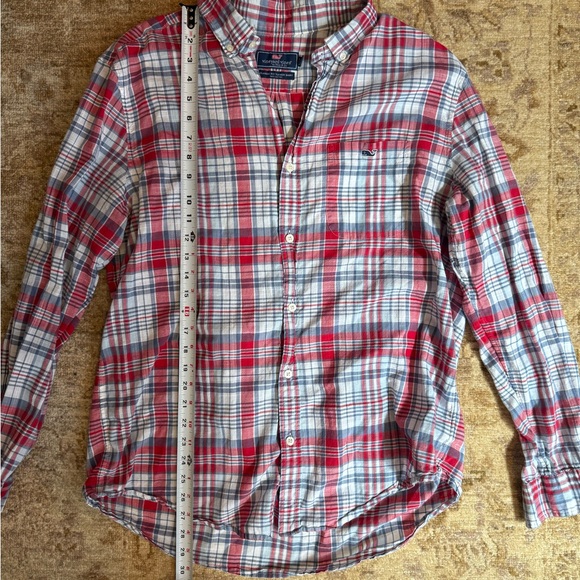 Vineyard Vines Other - Men's Red Plaid Shirt Vineyard Vines Large